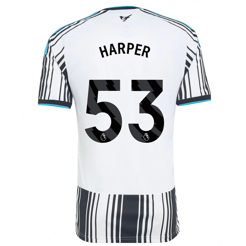 Danxen Mulher Camisola Fraser Harper #53 Skyblue Preto Branco Principal 2026/27 Camisa Brasil
