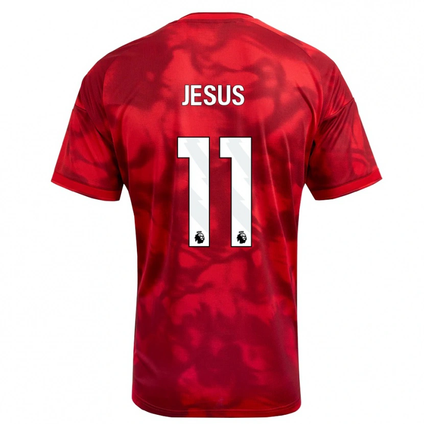 Danxen Mulher Camisola Igor Jesus #11 Crimson Branco Principal 2026/27 Camisa Brasil