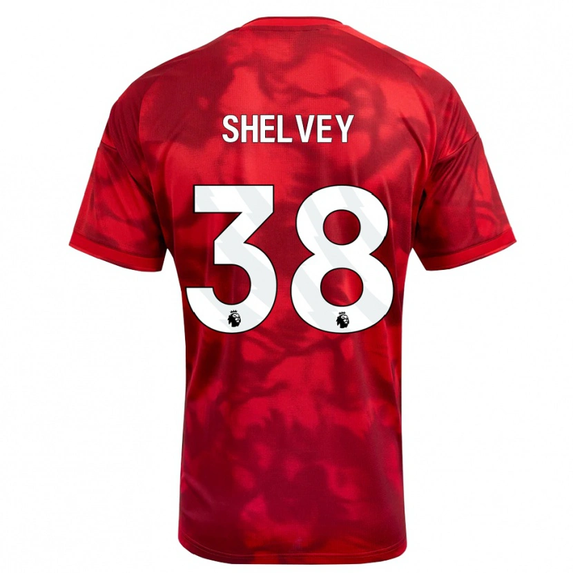 Danxen Mulher Camisola George Shelvey #38 Crimson Branco Principal 2026/27 Camisa Brasil