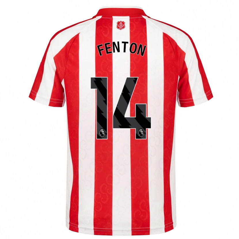 Danxen Mulher Camisola Natasha Fenton #14 Vermelho Branco Preto Principal 2026/27 Camisa Brasil