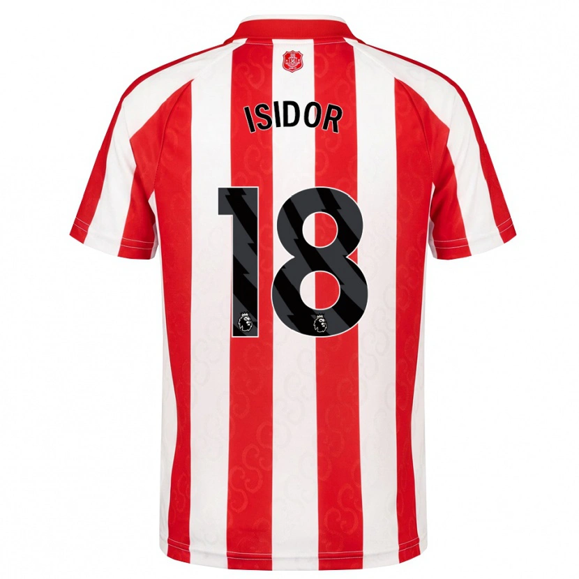 Danxen Mulher Camisola Wilson Isidor #18 Vermelho Branco Preto Principal 2026/27 Camisa Brasil
