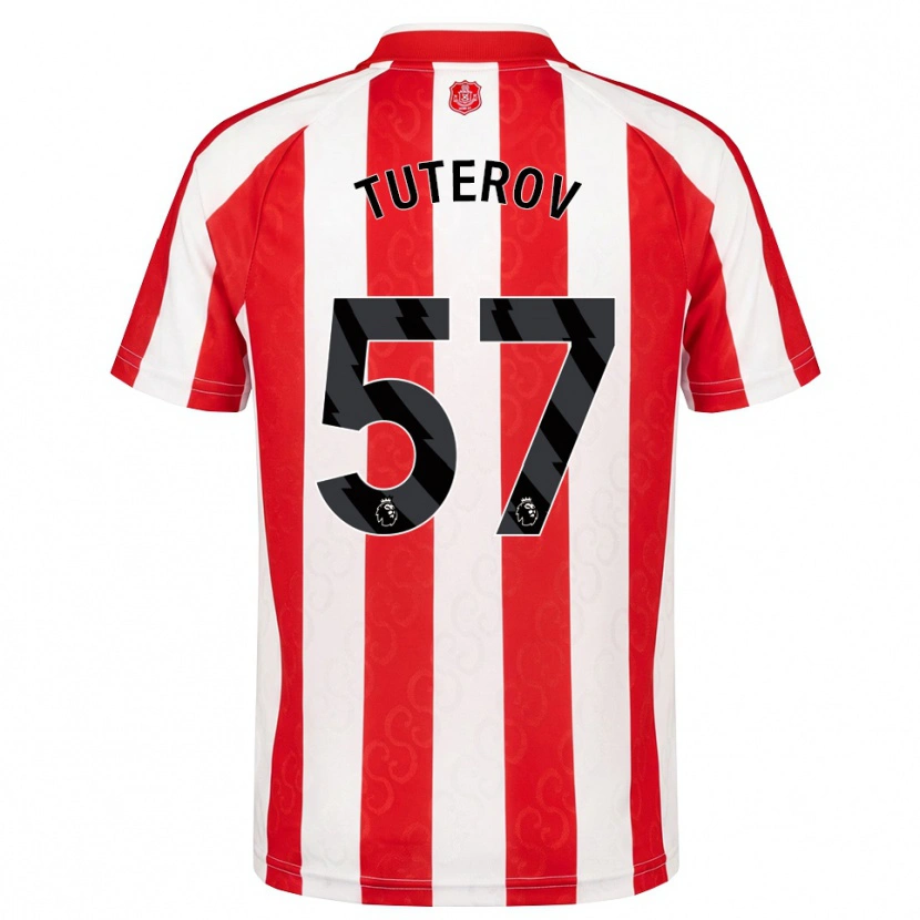 Danxen Mulher Camisola Timur Tuterov #57 Vermelho Branco Preto Principal 2026/27 Camisa Brasil