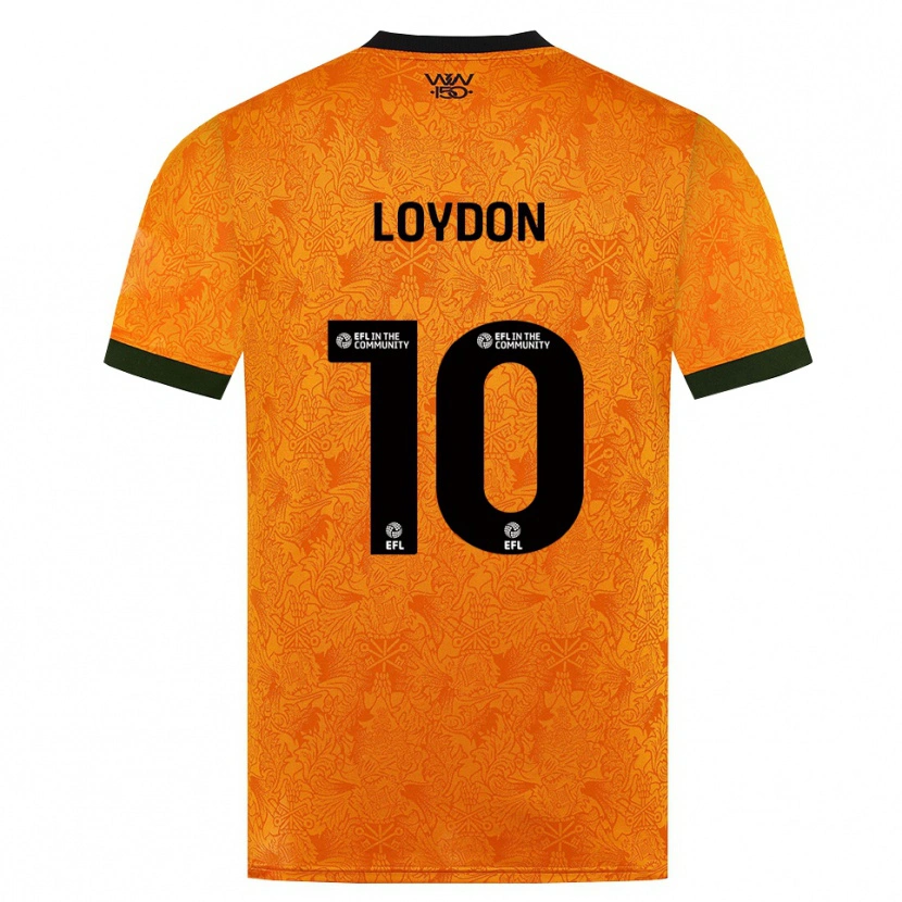 Danxen Mulher Camisola Abi Loydon #10 Laranja Preto Principal 2026/27 Camisa Brasil