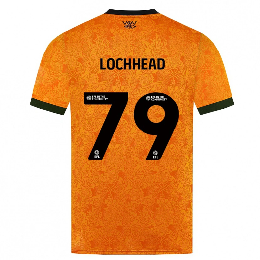 Danxen Mulher Camisola Sebastian Lochhead #79 Laranja Preto Principal 2026/27 Camisa Brasil