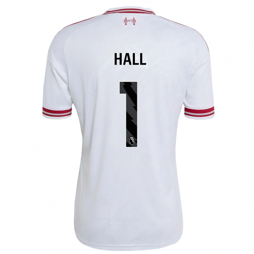 Danxen Mulher Camisola Bailey Hall #1 Vermelho Branco Alternativa 2026/27 Camisa Brasil