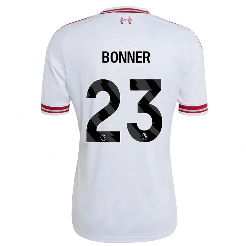 Danxen Mulher Camisola Gemma Bonner #23 Vermelho Branco Alternativa 2026/27 Camisa Brasil