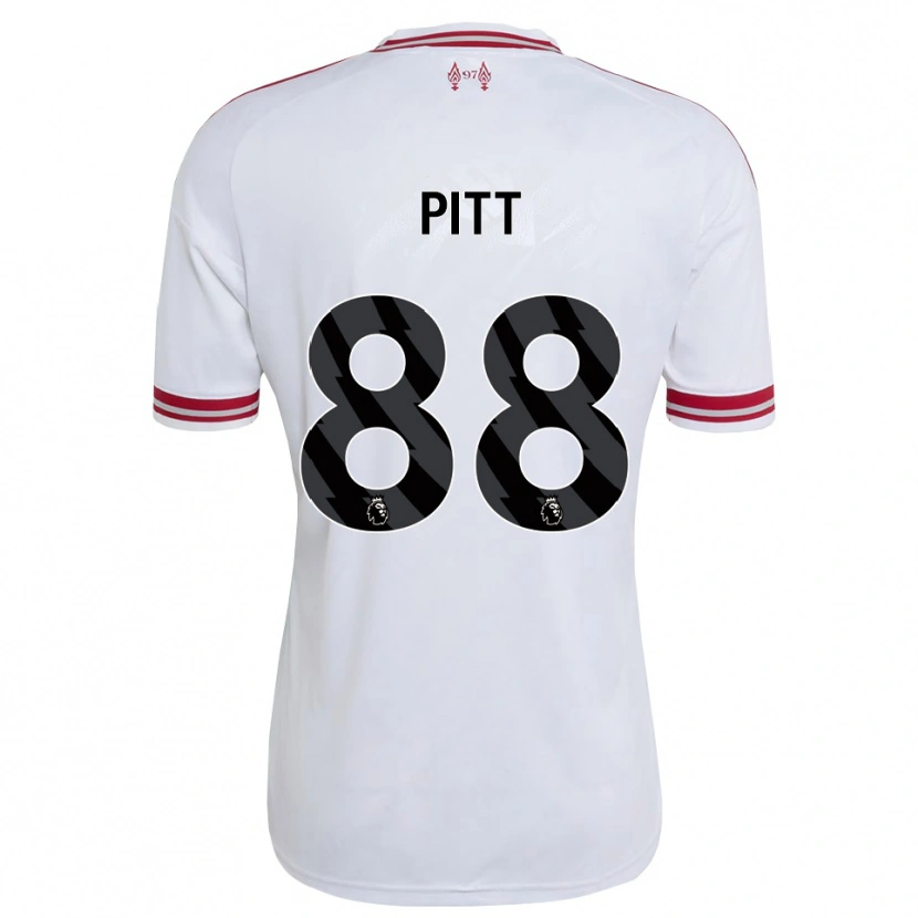 Danxen Mulher Camisola Lucas Pitt #88 Vermelho Branco Alternativa 2026/27 Camisa Brasil