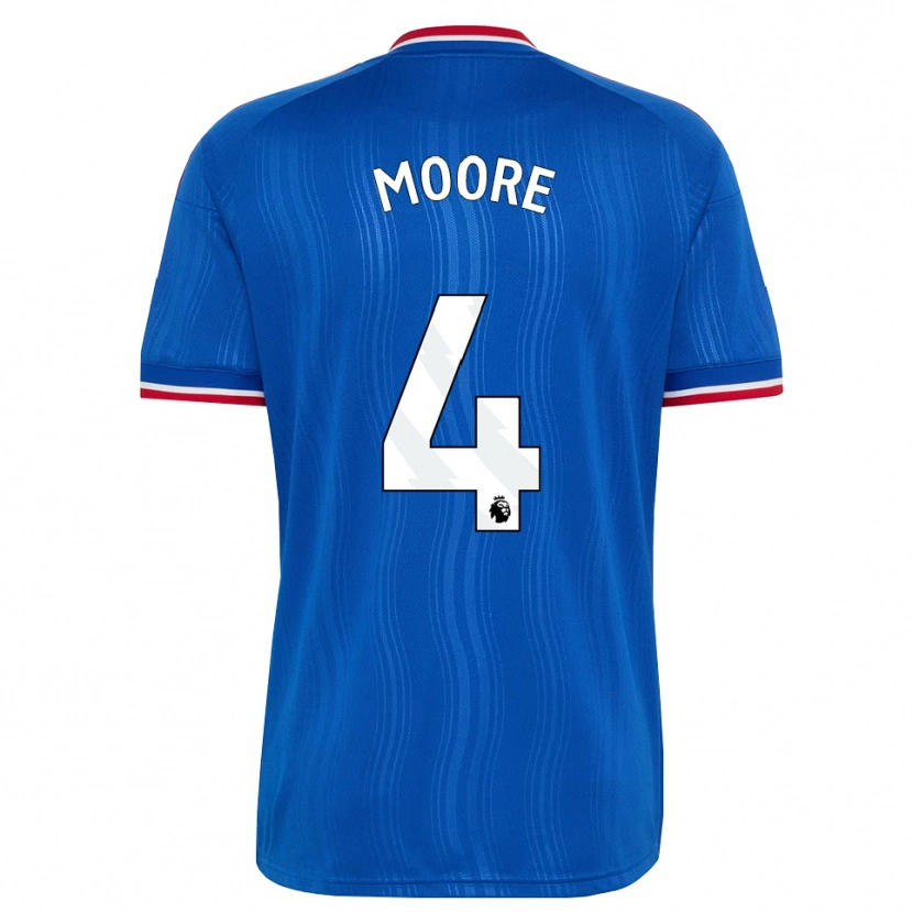 Danxen Mulher Camisola Jade Moore #4 Azul Branco Vermelho Alternativa 2026/27 Camisa Brasil