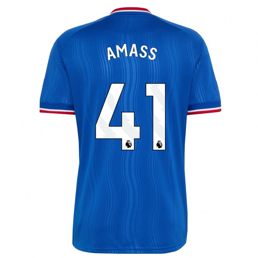 Danxen Mulher Camisola Harry Amass #41 Azul Branco Vermelho Alternativa 2026/27 Camisa Brasil