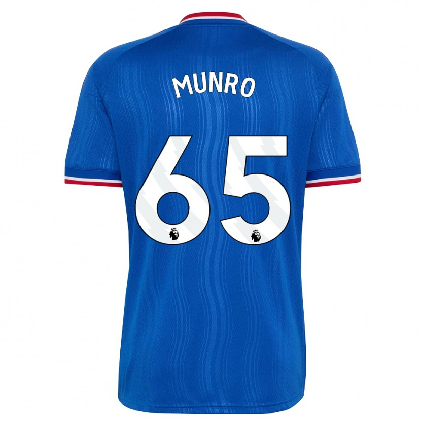 Danxen Mulher Camisola Reece Munro #65 Azul Branco Vermelho Alternativa 2026/27 Camisa Brasil