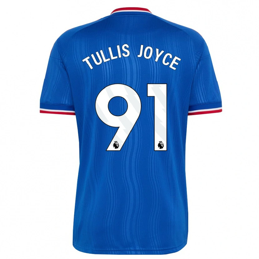 Danxen Mulher Camisola Phallon Tullis-Joyce #91 Azul Branco Vermelho Alternativa 2026/27 Camisa Brasil