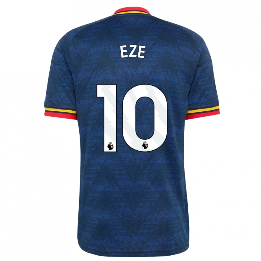 Danxen Mulher Camisola Eberechi Eze #10 Midnightblue Amarelo Vermelho Alternativa 2026/27 Camisa Brasil