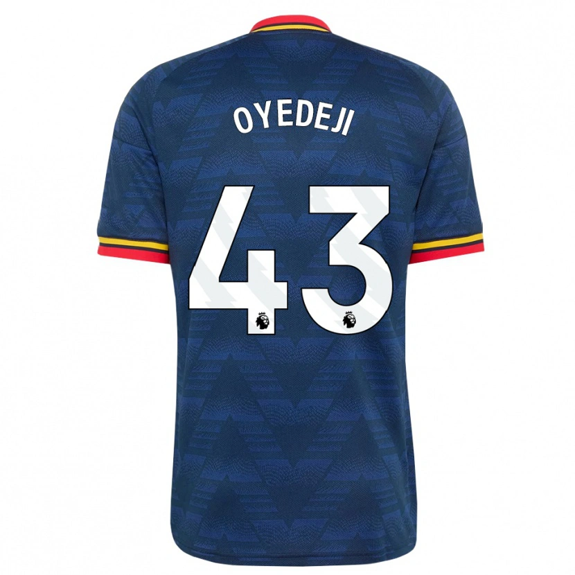 Danxen Mulher Camisola Nathan Butler Oyedeji #43 Midnightblue Amarelo Vermelho Alternativa 2026/27 Camisa Brasil
