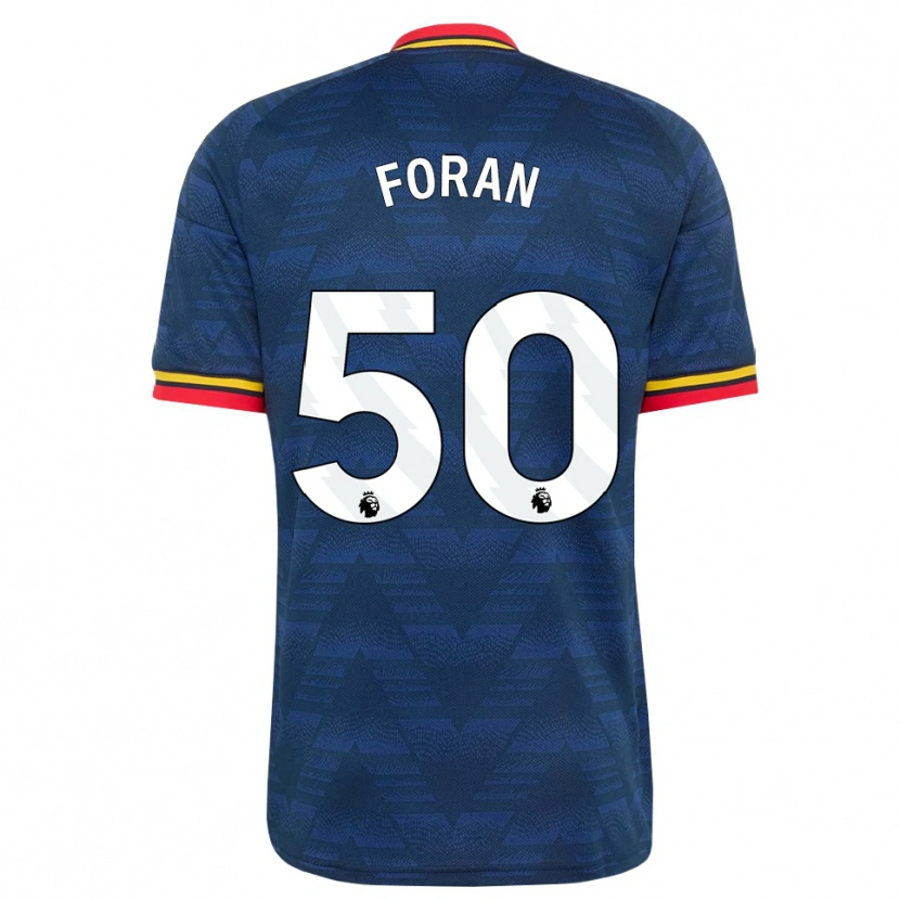 Danxen Mulher Camisola Taylor Foran #50 Midnightblue Amarelo Vermelho Alternativa 2026/27 Camisa Brasil