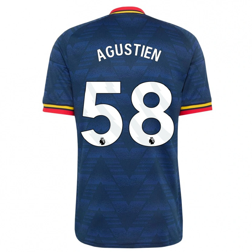 Danxen Mulher Camisola Demiane Agustien #58 Midnightblue Amarelo Vermelho Alternativa 2026/27 Camisa Brasil