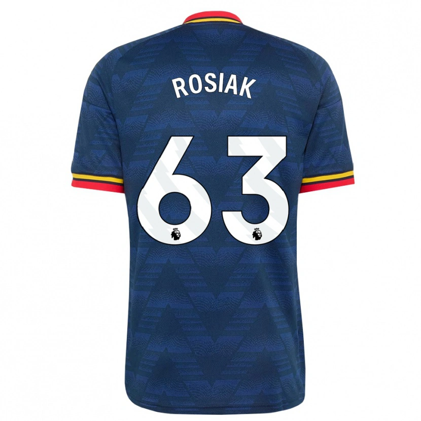 Danxen Mulher Camisola Michal Rosiak #63 Midnightblue Amarelo Vermelho Alternativa 2026/27 Camisa Brasil