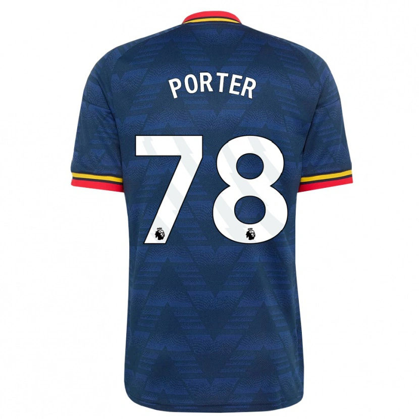 Danxen Mulher Camisola Jack Porter #78 Midnightblue Amarelo Vermelho Alternativa 2026/27 Camisa Brasil