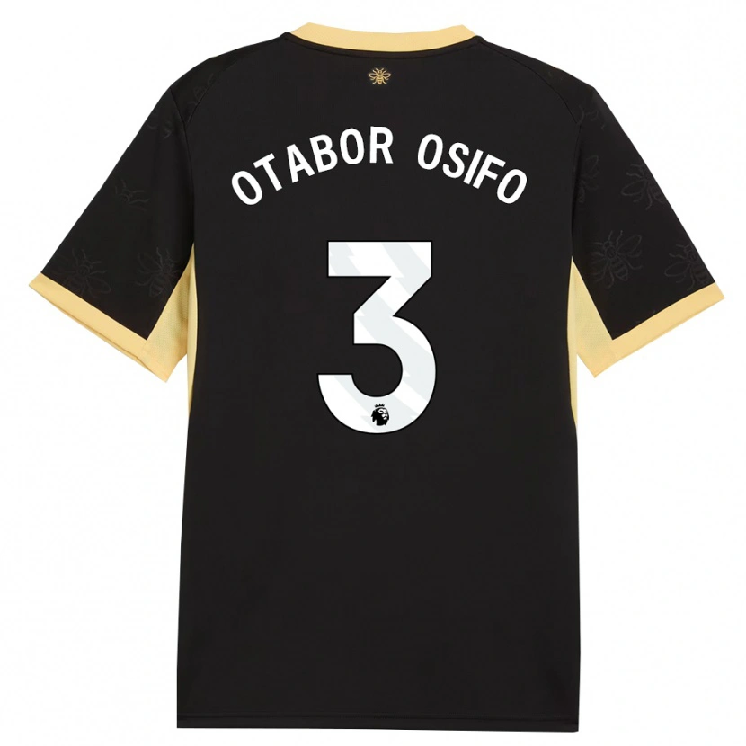 Danxen Mulher Camisola Prince Otabor Osifo #3 Preto Amarelo Alternativa 2026/27 Camisa Brasil