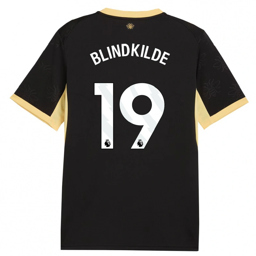 Danxen Mulher Camisola Laura Blindkilde Brown #19 Preto Amarelo Alternativa 2026/27 Camisa Brasil