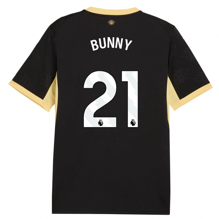 Danxen Mulher Camisola Khadija Shaw #21 Preto Amarelo Alternativa 2026/27 Camisa Brasil