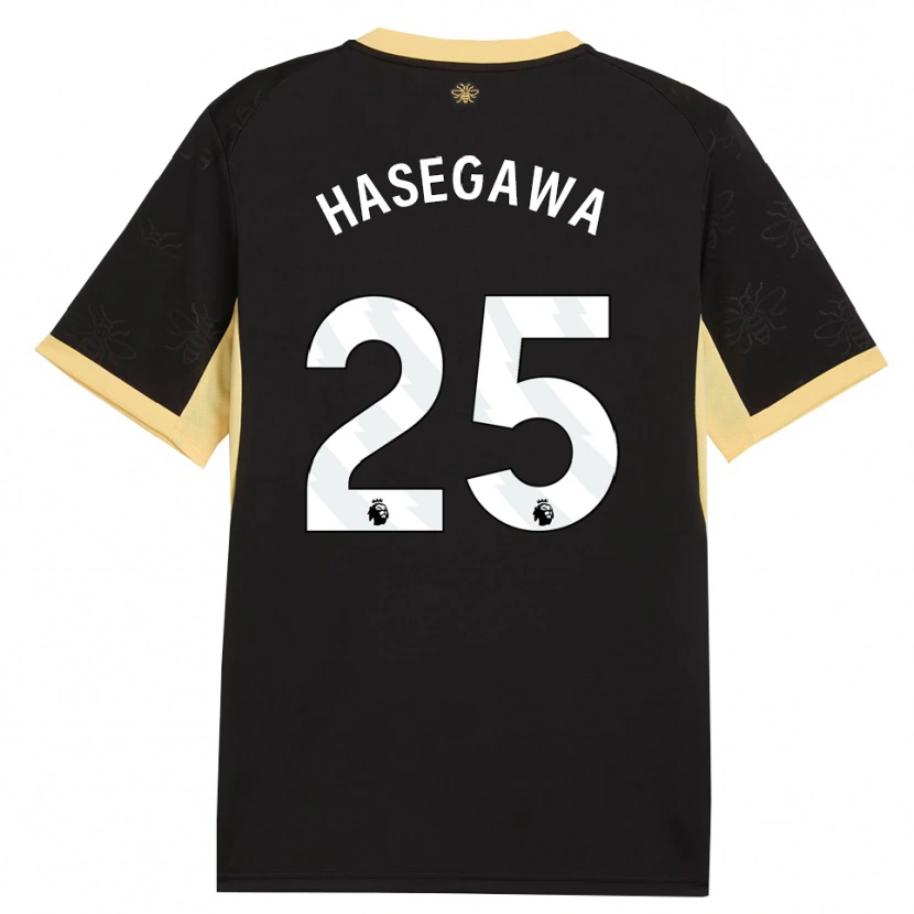 Danxen Mulher Camisola Yui Hasegawa #25 Preto Amarelo Alternativa 2026/27 Camisa Brasil