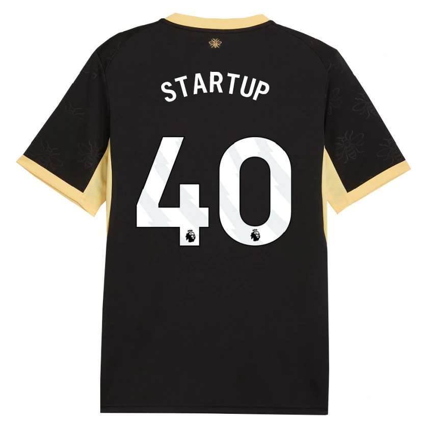 Danxen Mulher Camisola Katie Startup #40 Preto Amarelo Alternativa 2026/27 Camisa Brasil