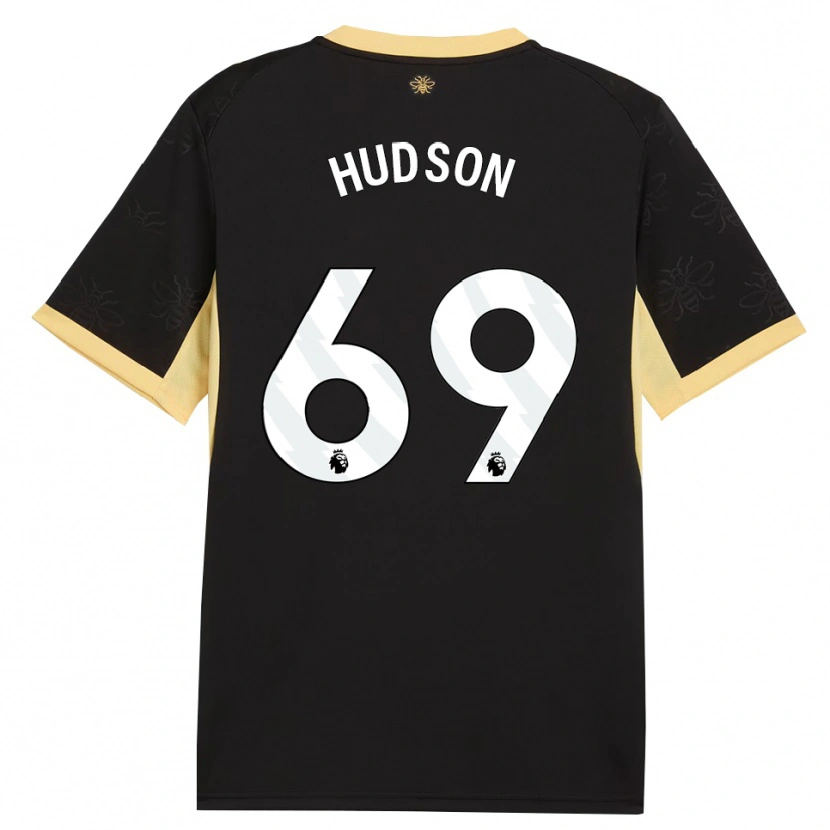 Danxen Mulher Camisola Max Hudson #69 Preto Amarelo Alternativa 2026/27 Camisa Brasil