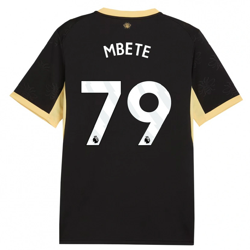 Danxen Mulher Camisola Luke Mbete #79 Preto Amarelo Alternativa 2026/27 Camisa Brasil
