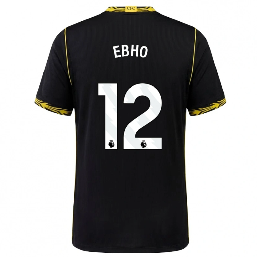 Danxen Mulher Camisola Riley Ebho #12 Preto Amarelo Alternativa 2026/27 Camisa Brasil