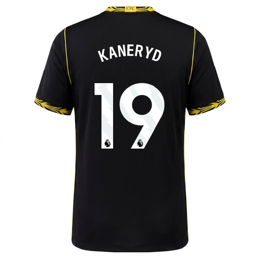 Danxen Mulher Camisola Johanna Rytting Kaneryd #19 Preto Amarelo Alternativa 2026/27 Camisa Brasil