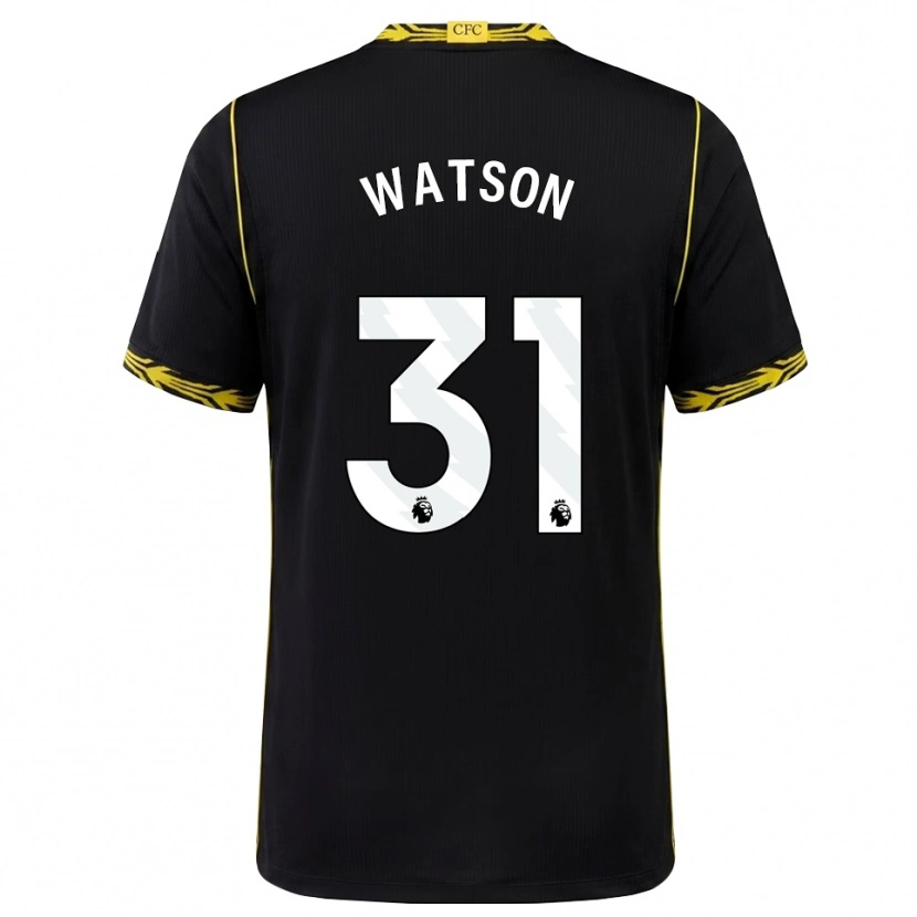 Danxen Mulher Camisola Reggie Watson #31 Preto Amarelo Alternativa 2026/27 Camisa Brasil