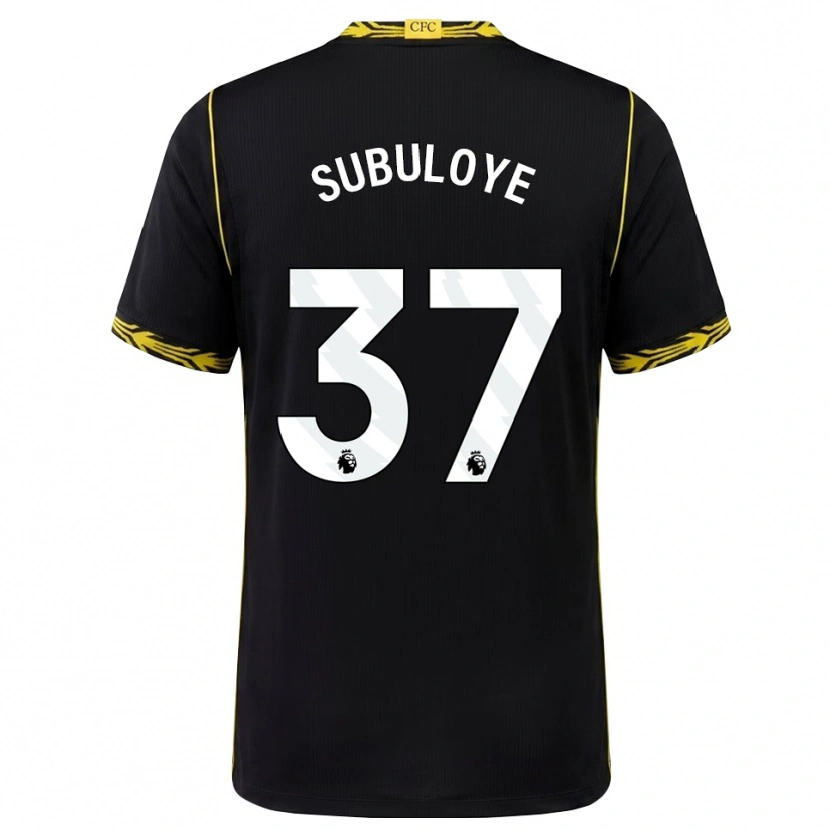 Danxen Mulher Camisola Olutayo Subuloye #37 Preto Amarelo Alternativa 2026/27 Camisa Brasil
