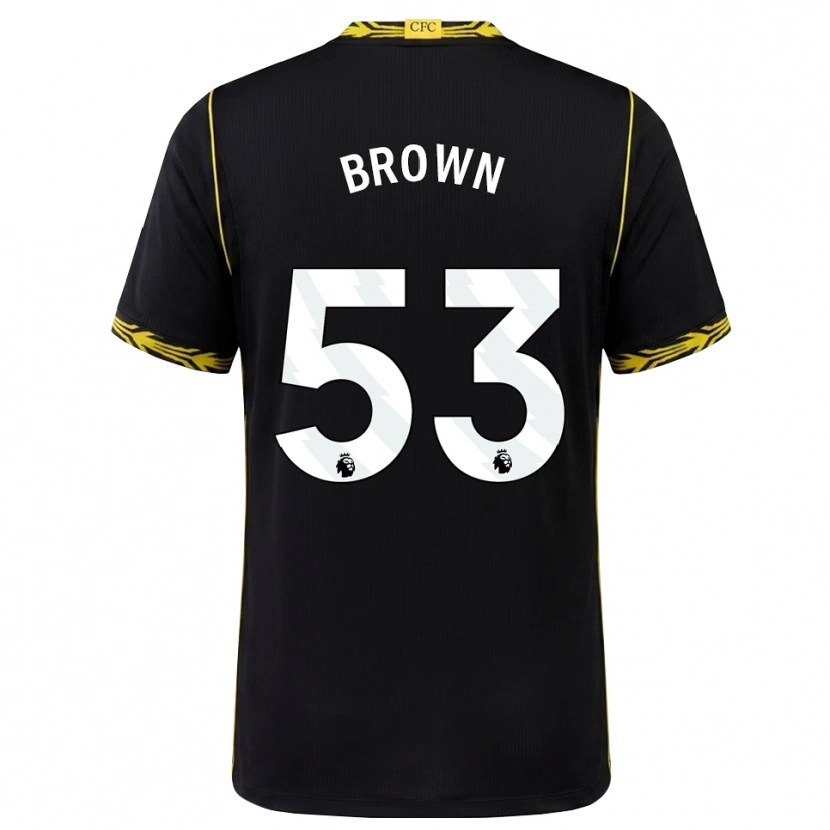 Danxen Mulher Camisola Lola Brown #53 Preto Amarelo Alternativa 2026/27 Camisa Brasil