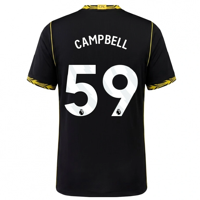 Danxen Mulher Camisola Harrison Murray-Campbell #59 Preto Amarelo Alternativa 2026/27 Camisa Brasil