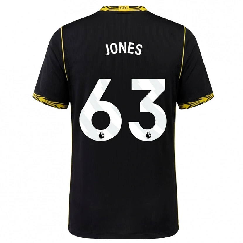 Danxen Mulher Camisola Vera Jones #63 Preto Amarelo Alternativa 2026/27 Camisa Brasil