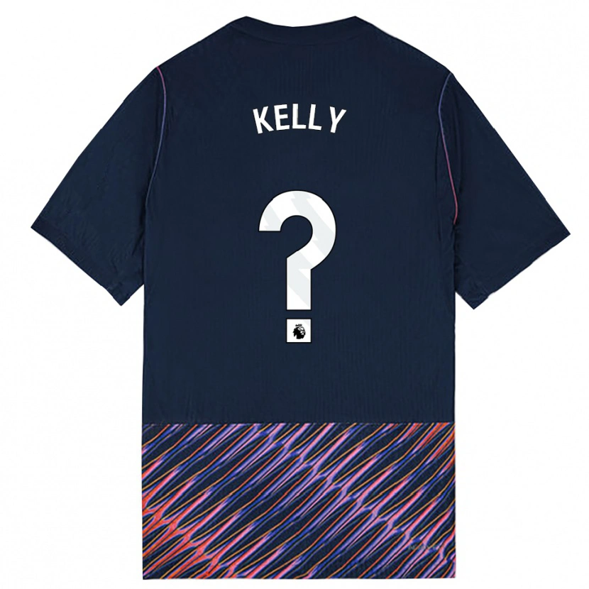 Danxen Mulher Camisola Kyle Kelly #0 Azul Real Branco Alternativa 2026/27 Camisa Brasil