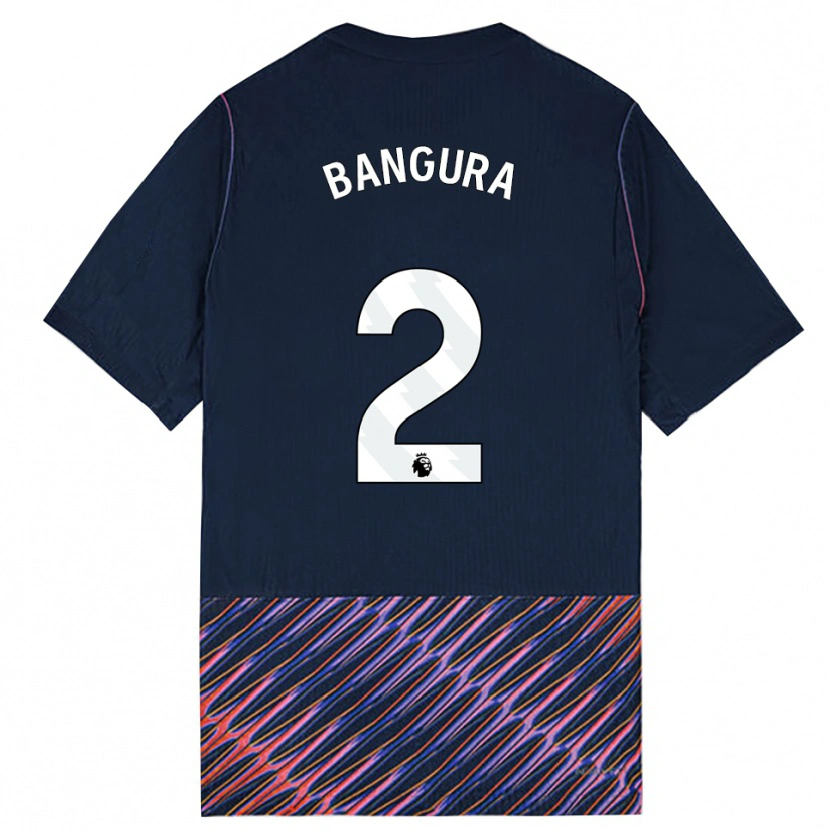 Danxen Mulher Camisola Samal Bangura #2 Azul Real Branco Alternativa 2026/27 Camisa Brasil