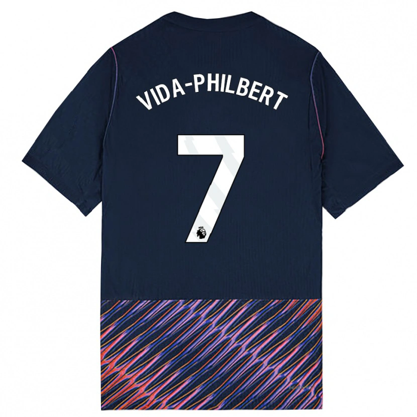 Danxen Mulher Camisola Joel Philbert #7 Azul Real Branco Alternativa 2026/27 Camisa Brasil
