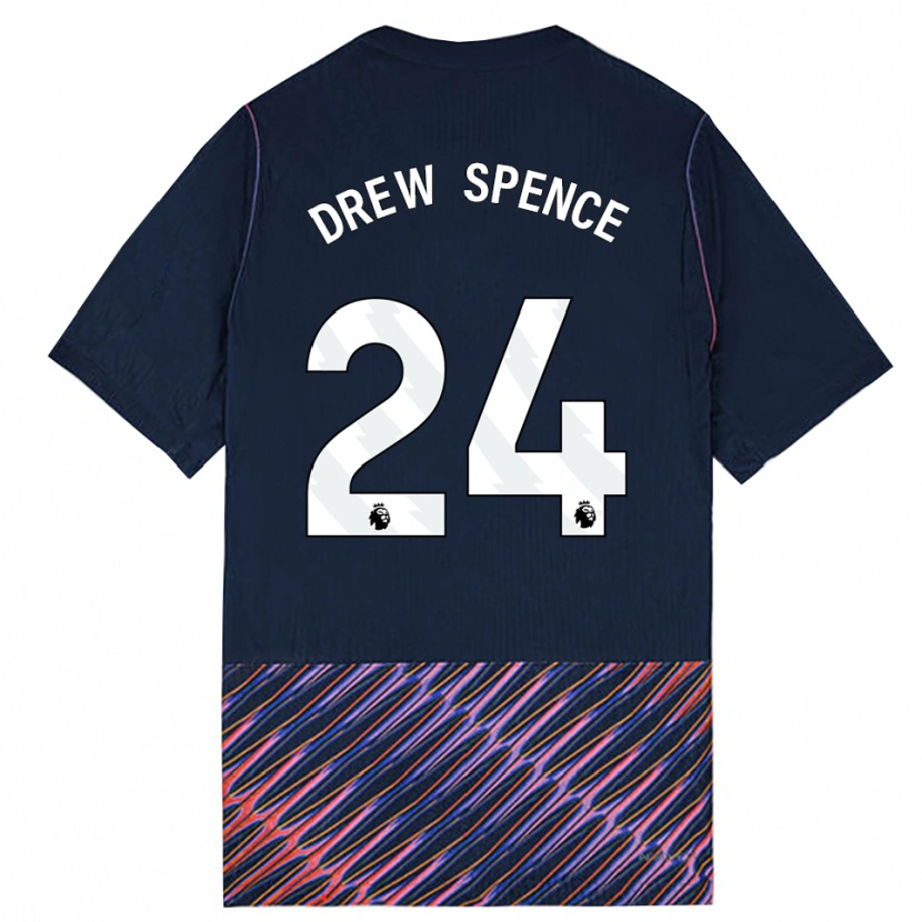 Danxen Mulher Camisola Drew Spence #24 Azul Real Branco Alternativa 2026/27 Camisa Brasil