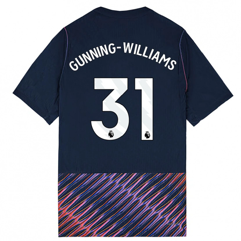 Danxen Mulher Camisola Lenna Gunning-Williams #31 Azul Real Branco Alternativa 2026/27 Camisa Brasil
