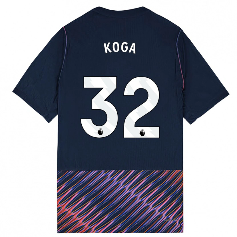 Danxen Mulher Camisola Tōko Koga #32 Azul Real Branco Alternativa 2026/27 Camisa Brasil