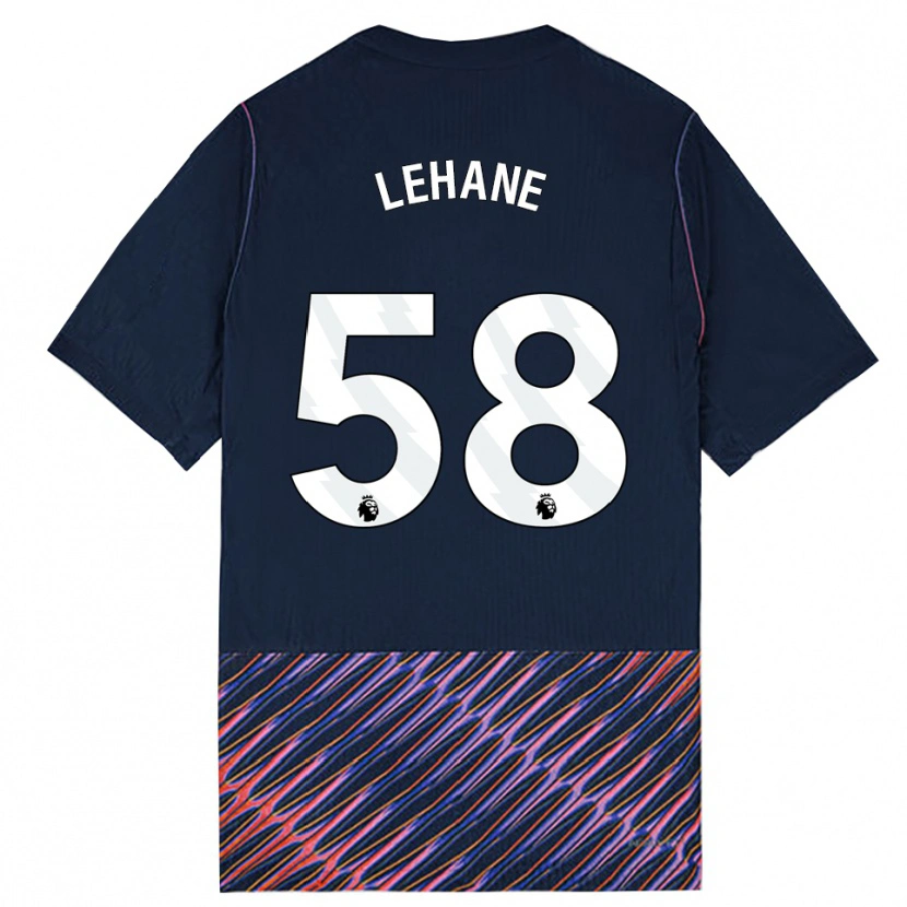 Danxen Mulher Camisola Ellis Lehane #58 Azul Real Branco Alternativa 2026/27 Camisa Brasil