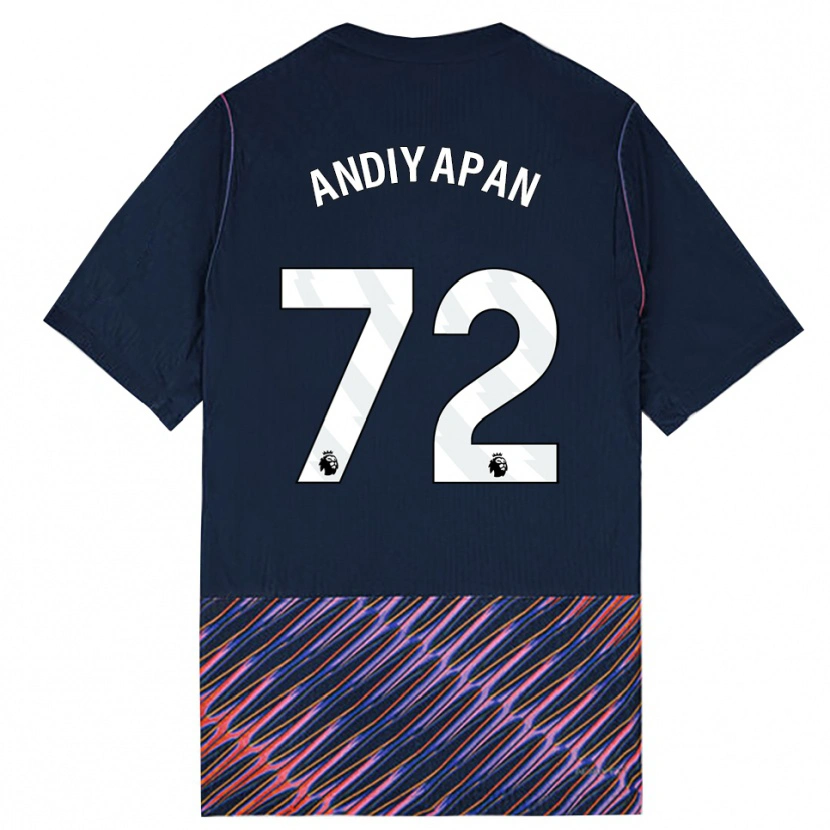 Danxen Mulher Camisola William Andiyapan #72 Azul Real Branco Alternativa 2026/27 Camisa Brasil