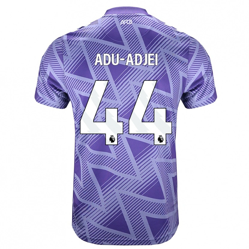 Danxen Mulher Camisola Daniel Adu-Adjei #44 Palevioletred Branco Alternativa 2026/27 Camisa Brasil