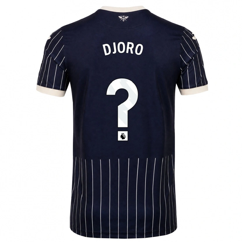 Danxen Mulher Camisola Josh Djoro #0 Preto Branco Alternativa 2026/27 Camisa Brasil
