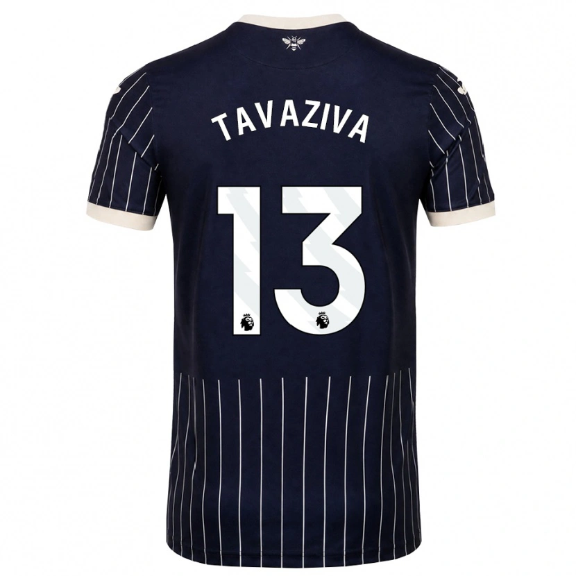 Danxen Mulher Camisola Marley Tavaziva #13 Preto Branco Alternativa 2026/27 Camisa Brasil