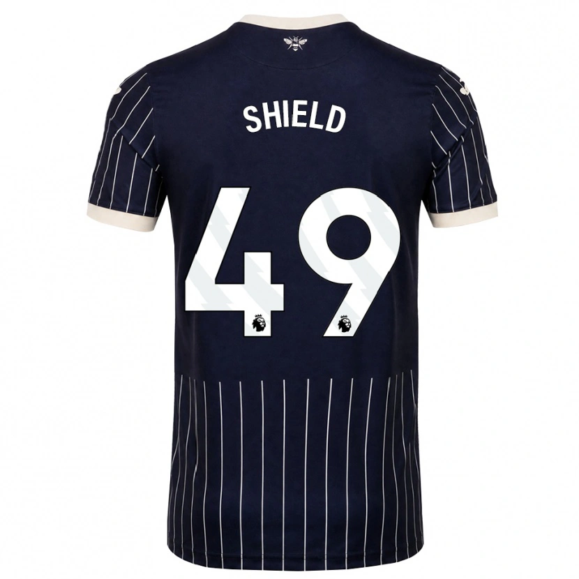 Danxen Mulher Camisola Ollie Shield #49 Preto Branco Alternativa 2026/27 Camisa Brasil