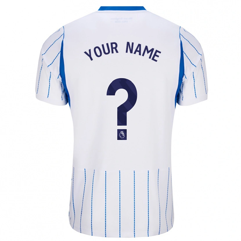 Danxen Mulher Camisola Seu Nome #0 Dodgerblue Branco Alternativa 2026/27 Camisa Brasil