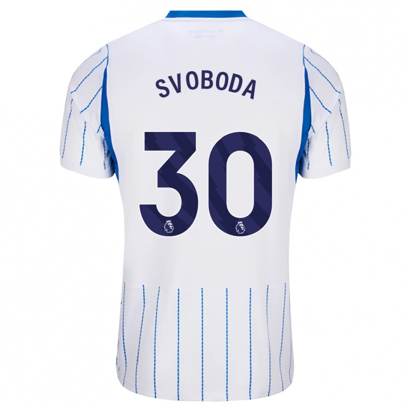 Danxen Mulher Camisola Michael Svoboda #30 Dodgerblue Branco Alternativa 2026/27 Camisa Brasil