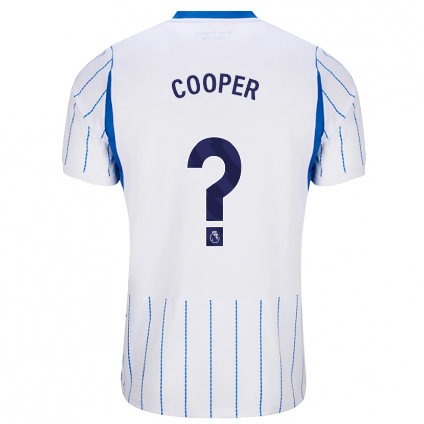 Danxen Mulher Camisola Finley Cooper #0 Dodgerblue Branco Alternativa 2026/27 Camisa Brasil
